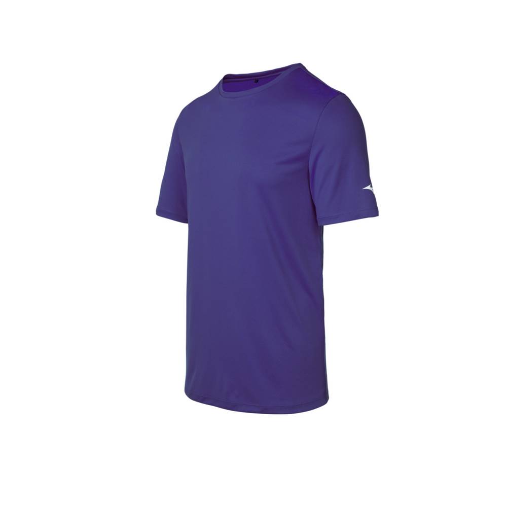 Panske Tričko Mizuno Nachový Vypredaj NCLB02471